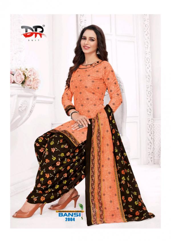 Dr. Bansi Vol-2 Cotton Designer Exclusive Patiyala Dress Material